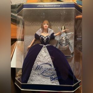 Barbie Special Millennium Edition in Blue and Silver Gown